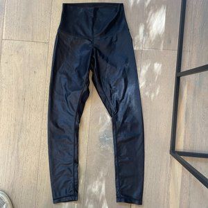 Shiny Black Leggings